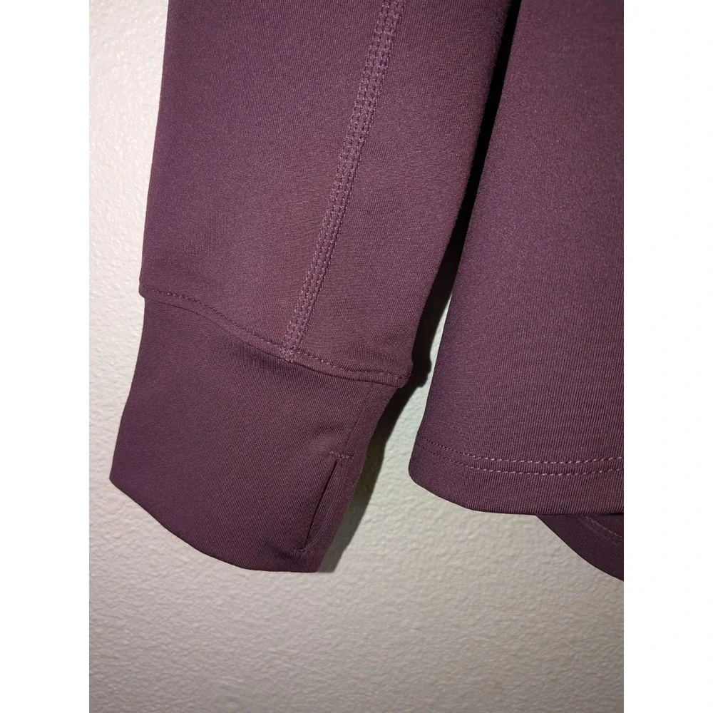 HydroFreeze X Instant Cooling Zip‎ Up Long Sleeve Womens Medium Purple